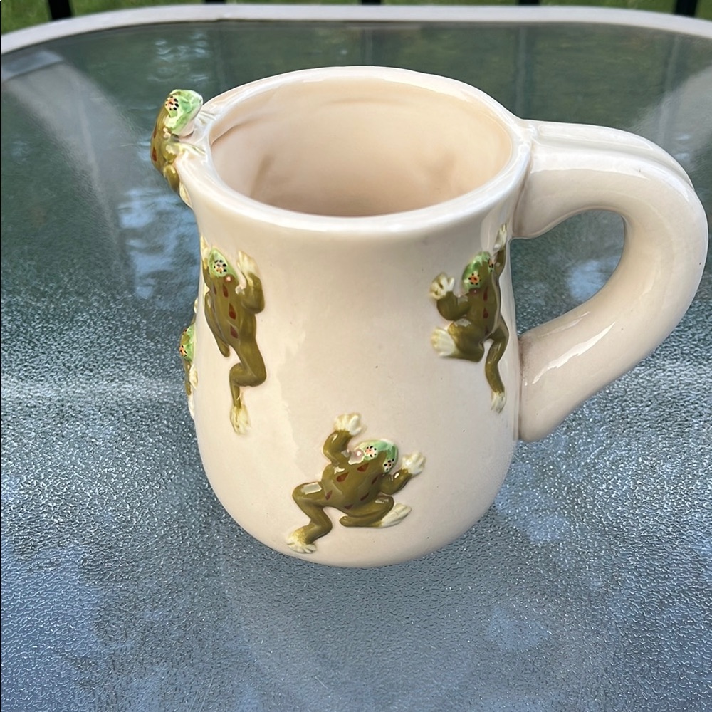 Frog Themed Ceramic Mug